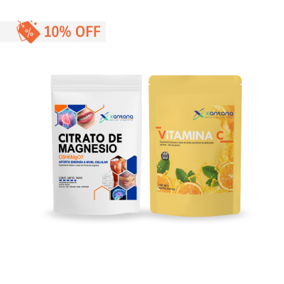 Magnesio 500g + Vitamina C 500g--imagen