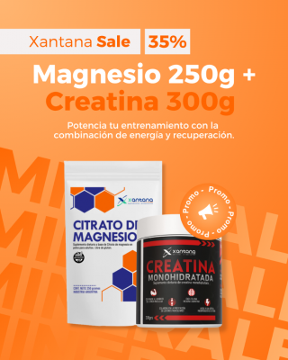 Magnesio 250g + Creatina 300g--imagen