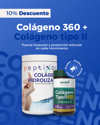 COLÁGENO TIPO II + COLÁGENO 360 GRS--imagen