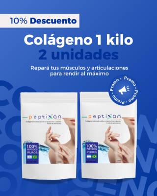 COLÁGENO HIDROLIZADO 1 KILO x2U. --imagen