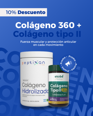 COLÁGENO TIPO II + COLÁGENO 360 GRS--imagen