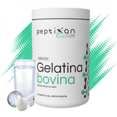 Gelatina Sin Sabor 250 Bloom 600gr En Pote Con Cuchara--imagen