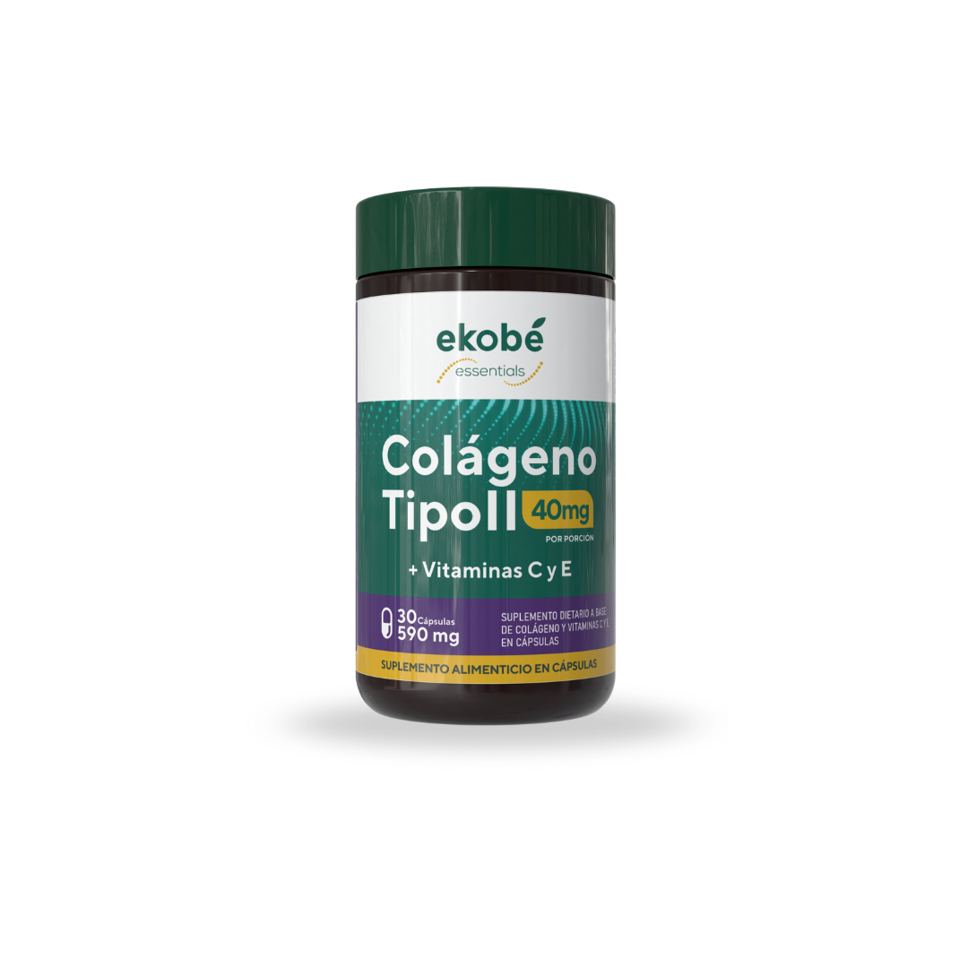 Colágeno Tipo II No Desnaturalizado + Vitamina C y E | Fórmula Avanzada Articular