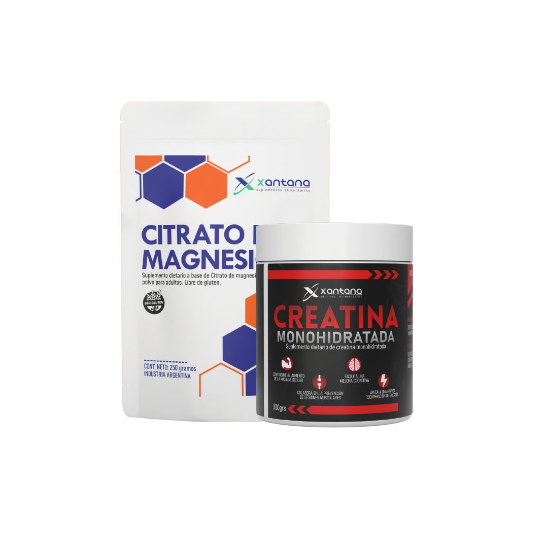 Magnesio 250g + Creatina 300g