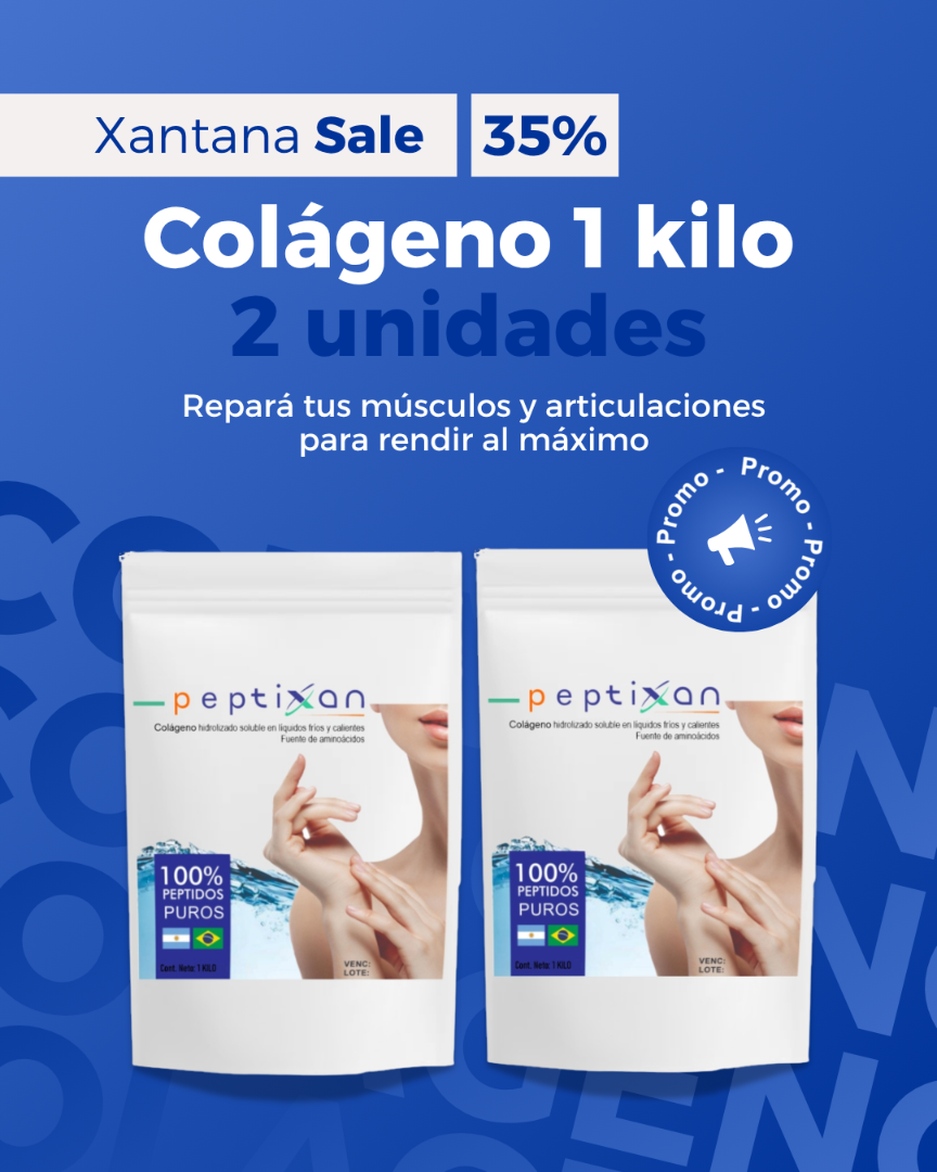 Colágeno Hidrolizado 1 Kilo x2u. 
