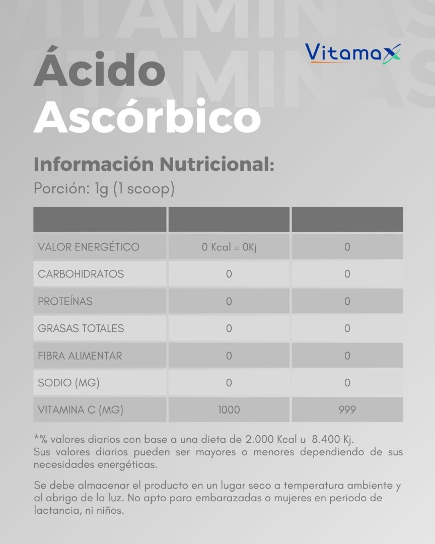 Colágeno Hidrolizado 1kg + Vitamina C 1kg