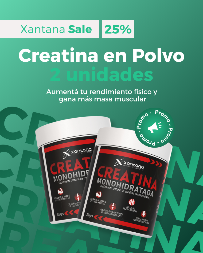 Creatina Monohidratada x2u.