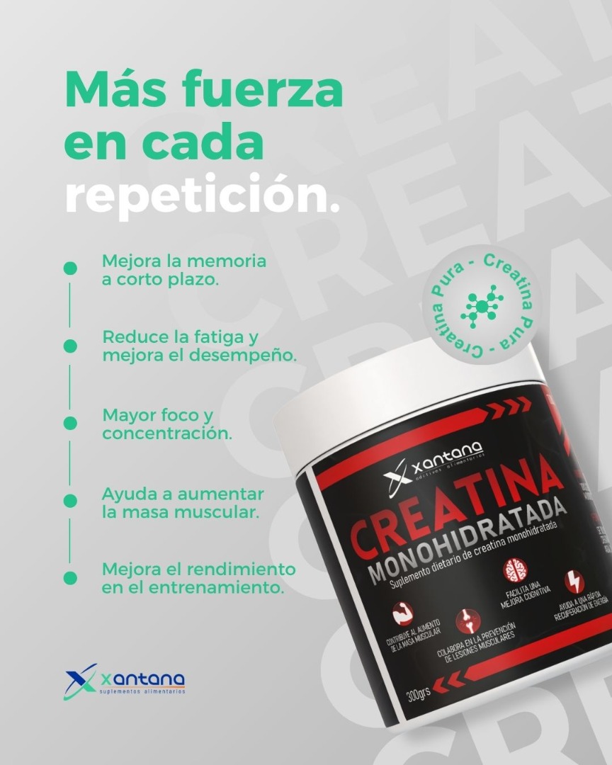 Creatina Monohidratada x2u.