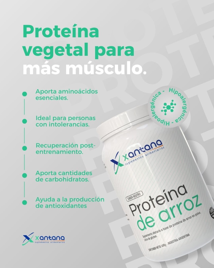Proteína de Arroz 600g