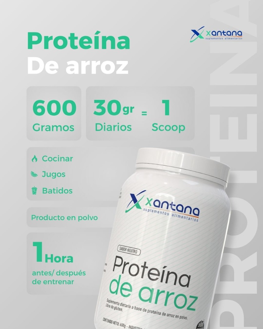 Proteína de Arroz 600g