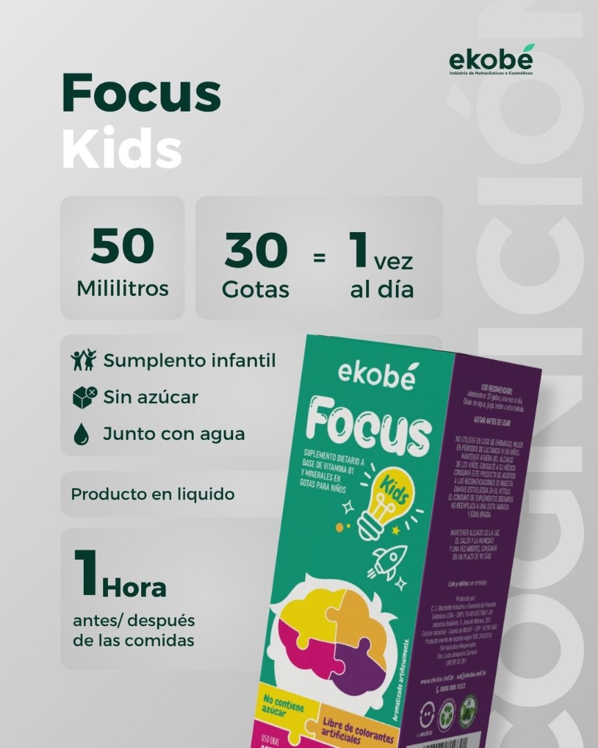  FOCUS KIDS - SUPLEMENTO INFANTIL