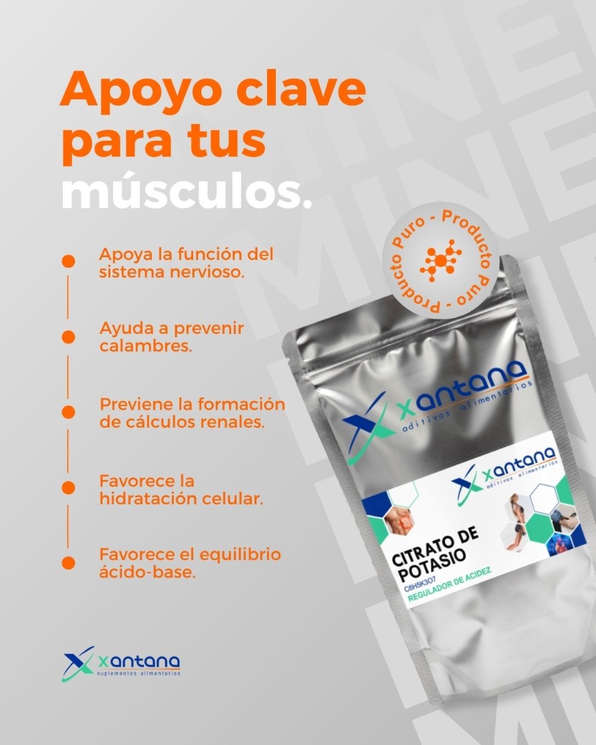 Citrato de potasio 500g