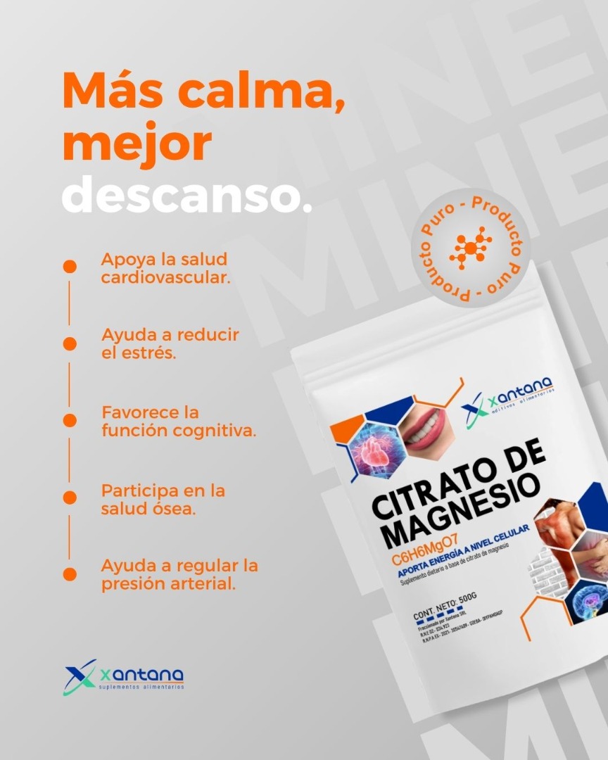 Citrato de Magnesio 500g