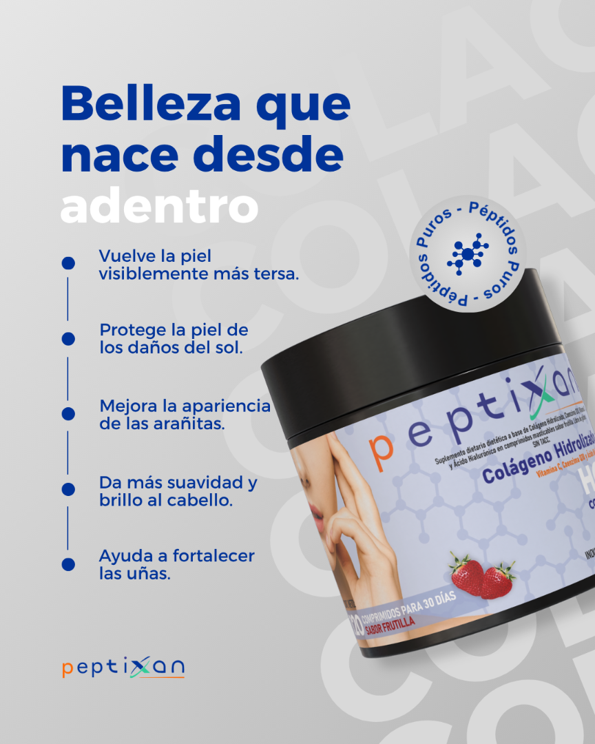 COLÁGENO HIDROLIZADO EN PASTILLAS MASTICABLES