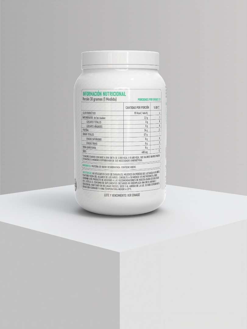 Proteína de huevo 600g