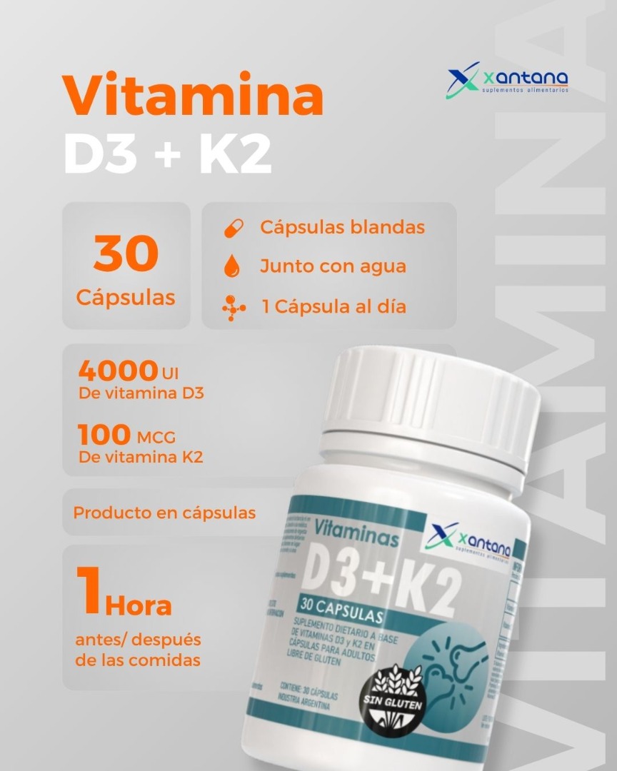 VITAMINA D3 + K2 