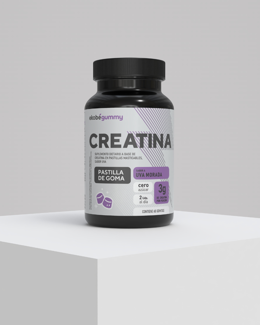 CREATINA EN GOMITAS UVA MORADA 60U. 