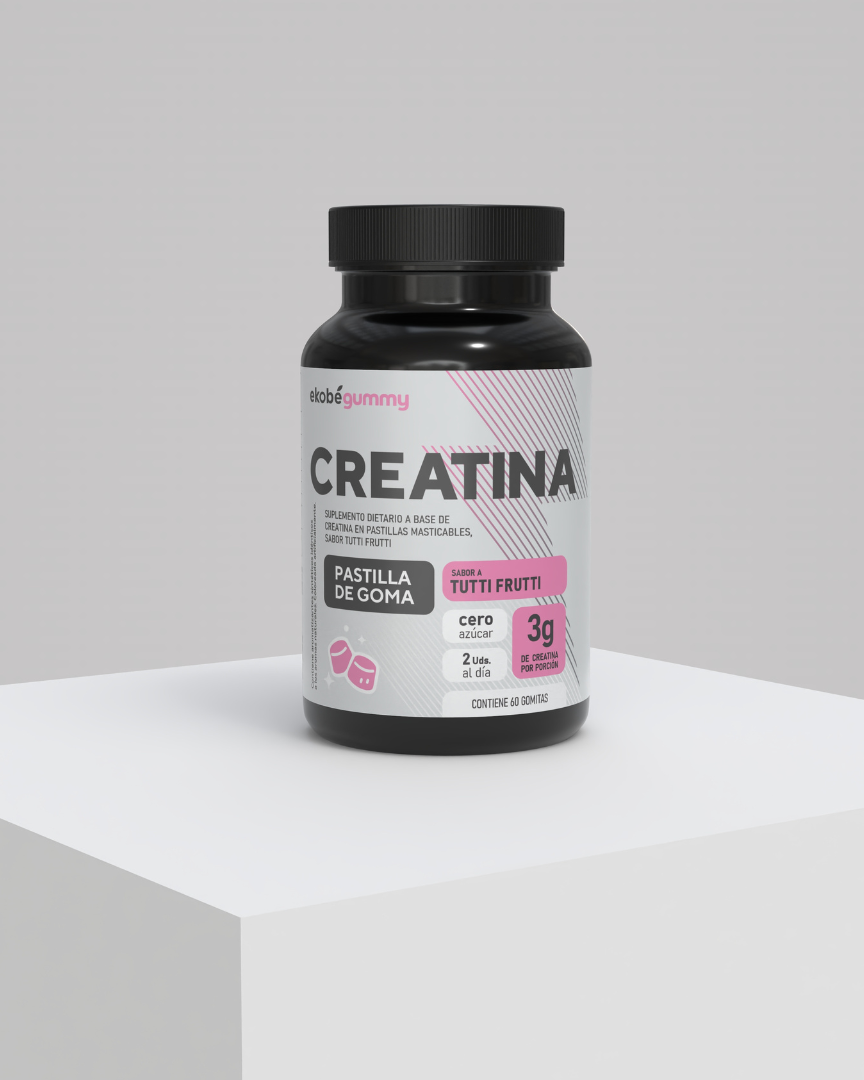 CREATINA EN GOMITAS TUTTI FRUTTI 60U. 