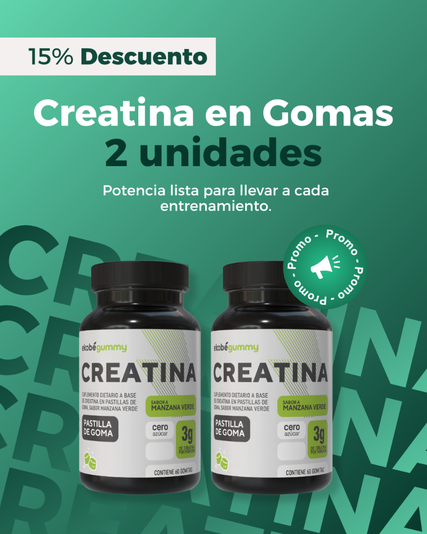 CREATINA EN GOMITAS x2U.