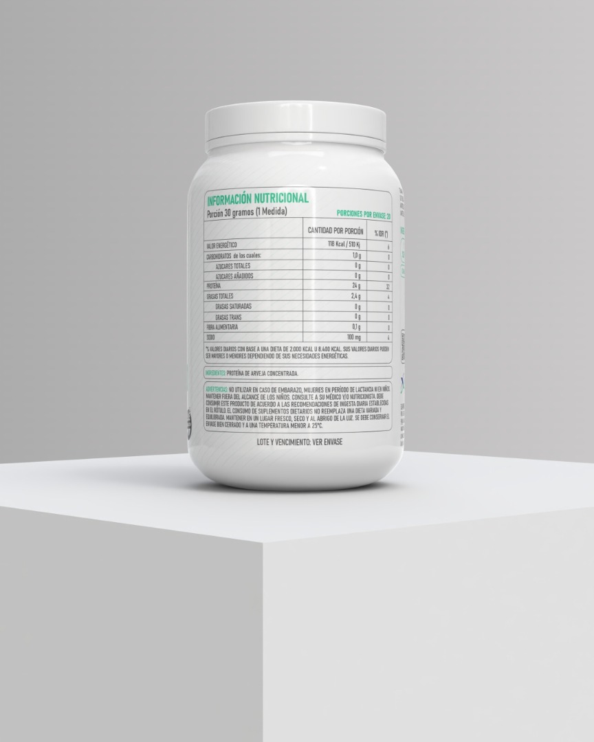 PROTEÍNA DE ARVEJA 600 GRS