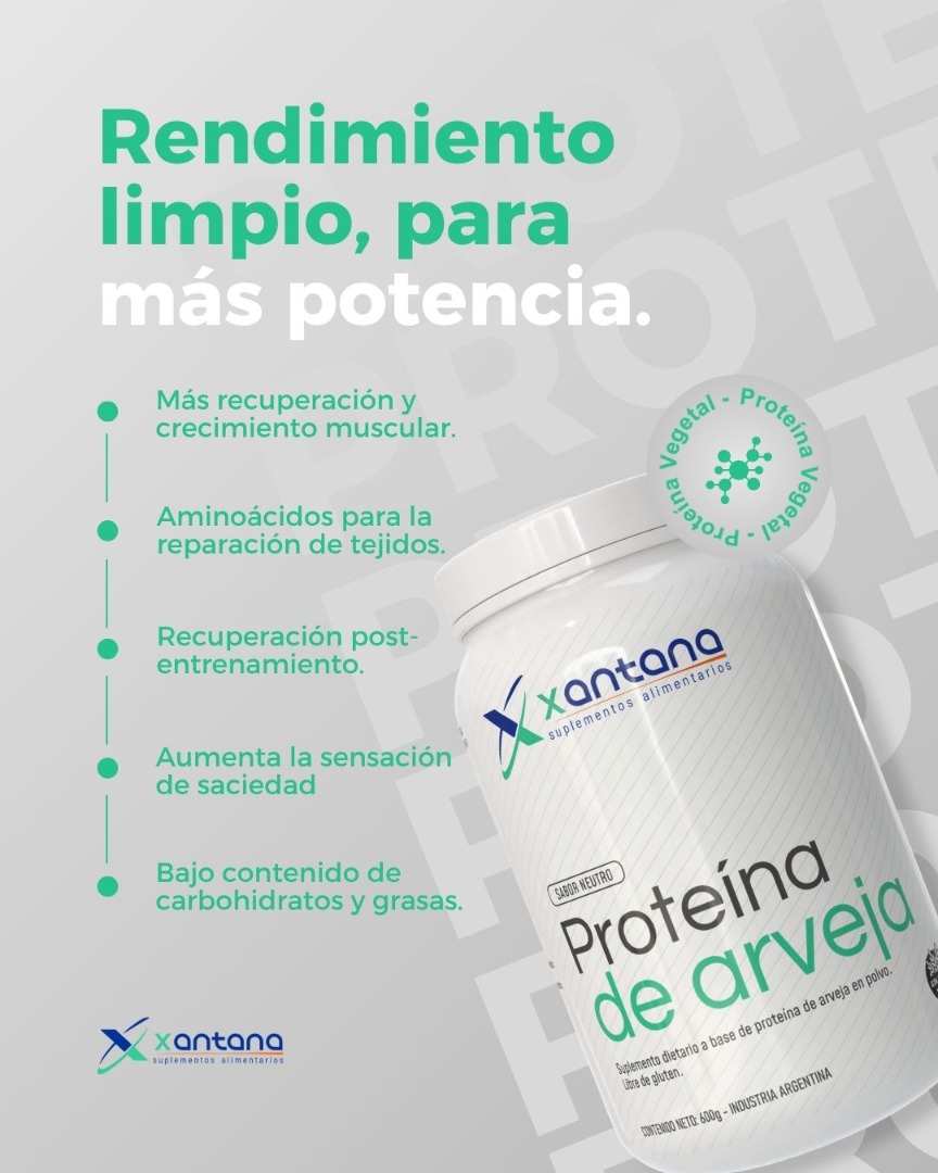 PROTEÍNA DE ARVEJA 600 GRS