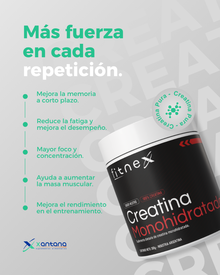 CREATINA MONOHIDRATADA 300 GRS