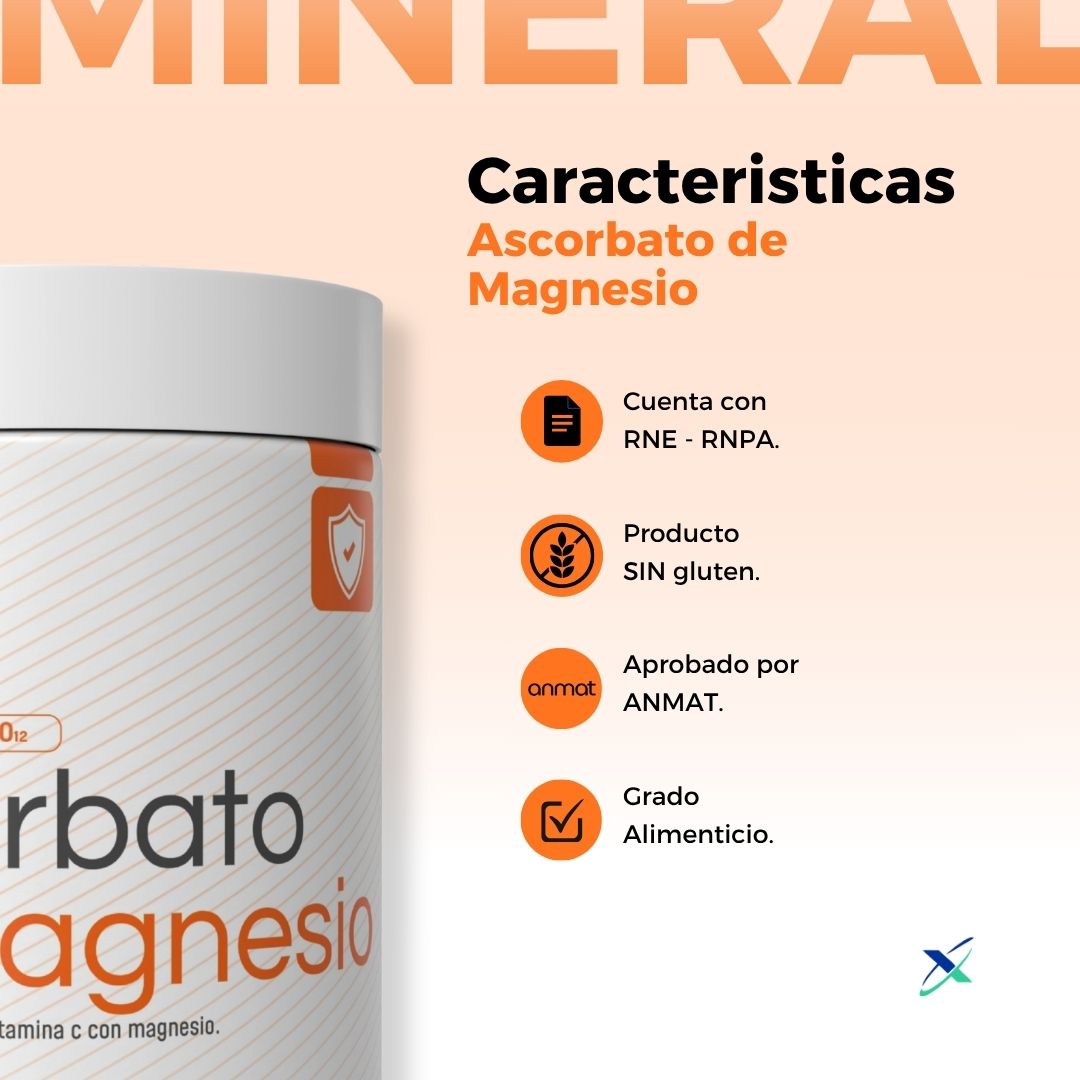 ASCORBATO DE MAGNESIO 250G