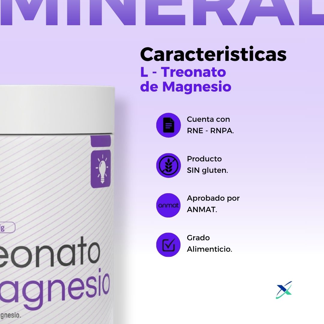 L- TREONATO DE MAGNESIO 250G