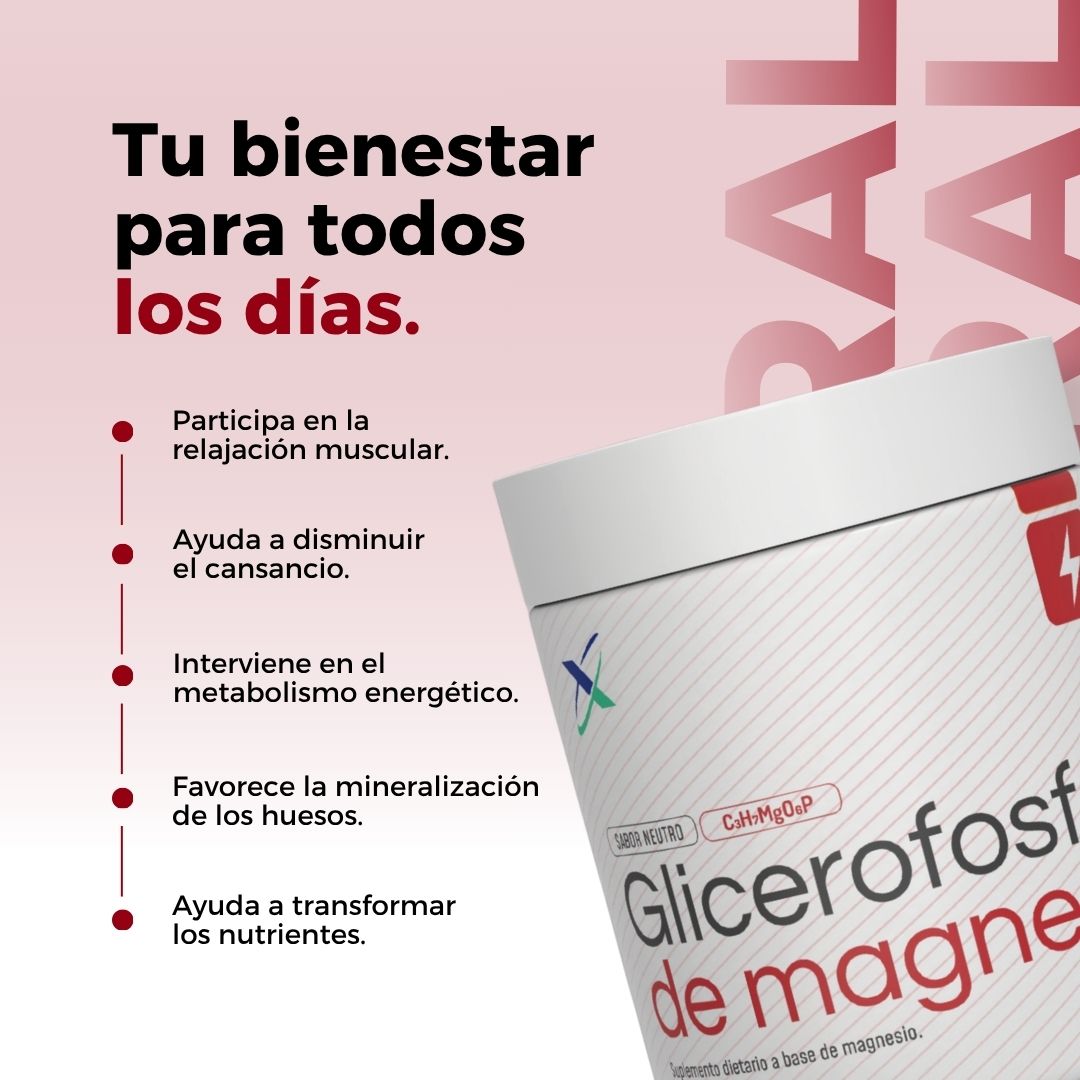 GLICEROFOSFATO DE MAGNESIO 250G