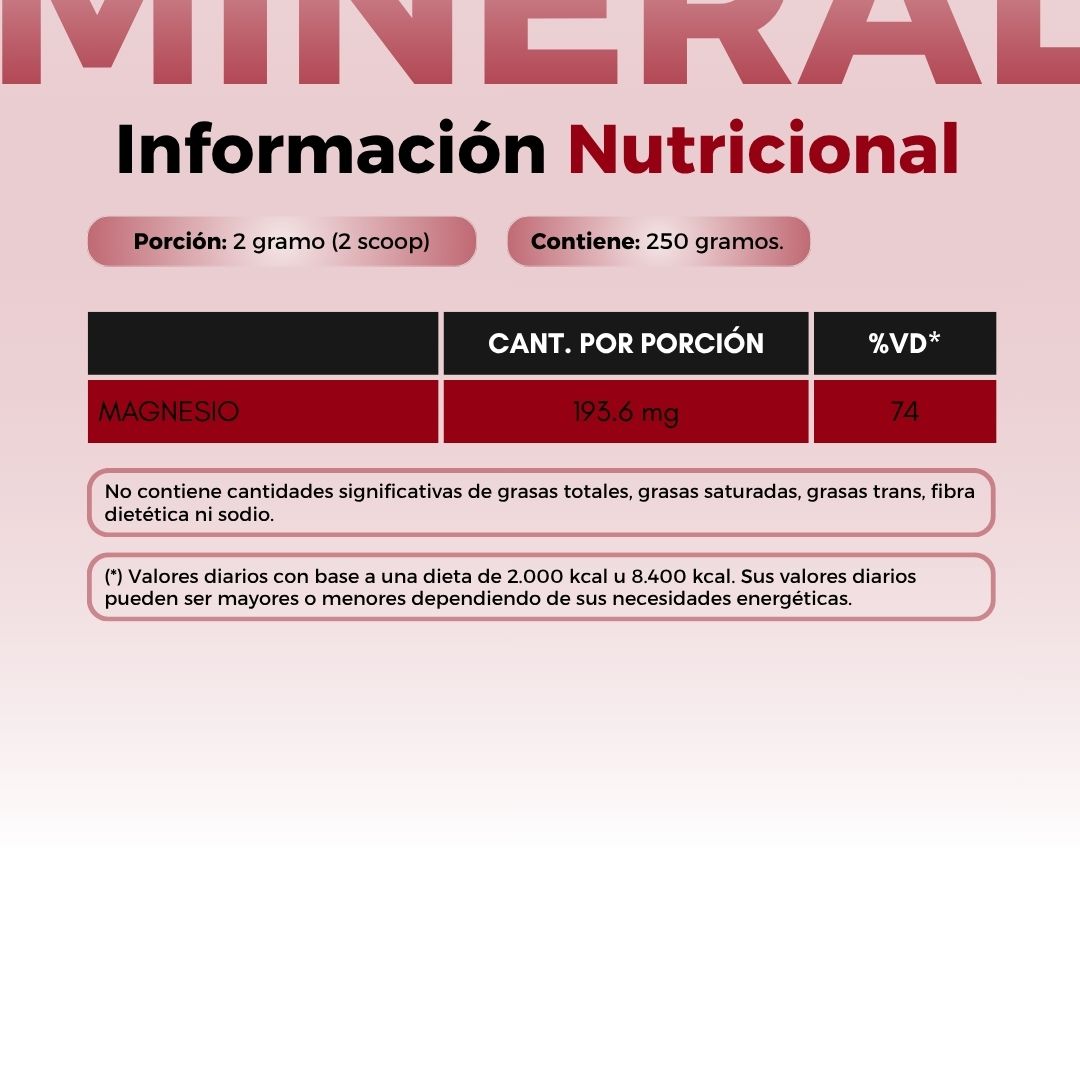 GLICEROFOSFATO DE MAGNESIO 250G