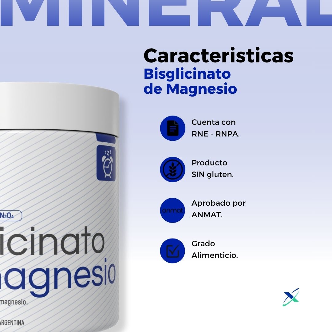 BISGLICINATO DE MAGNESIO 250G