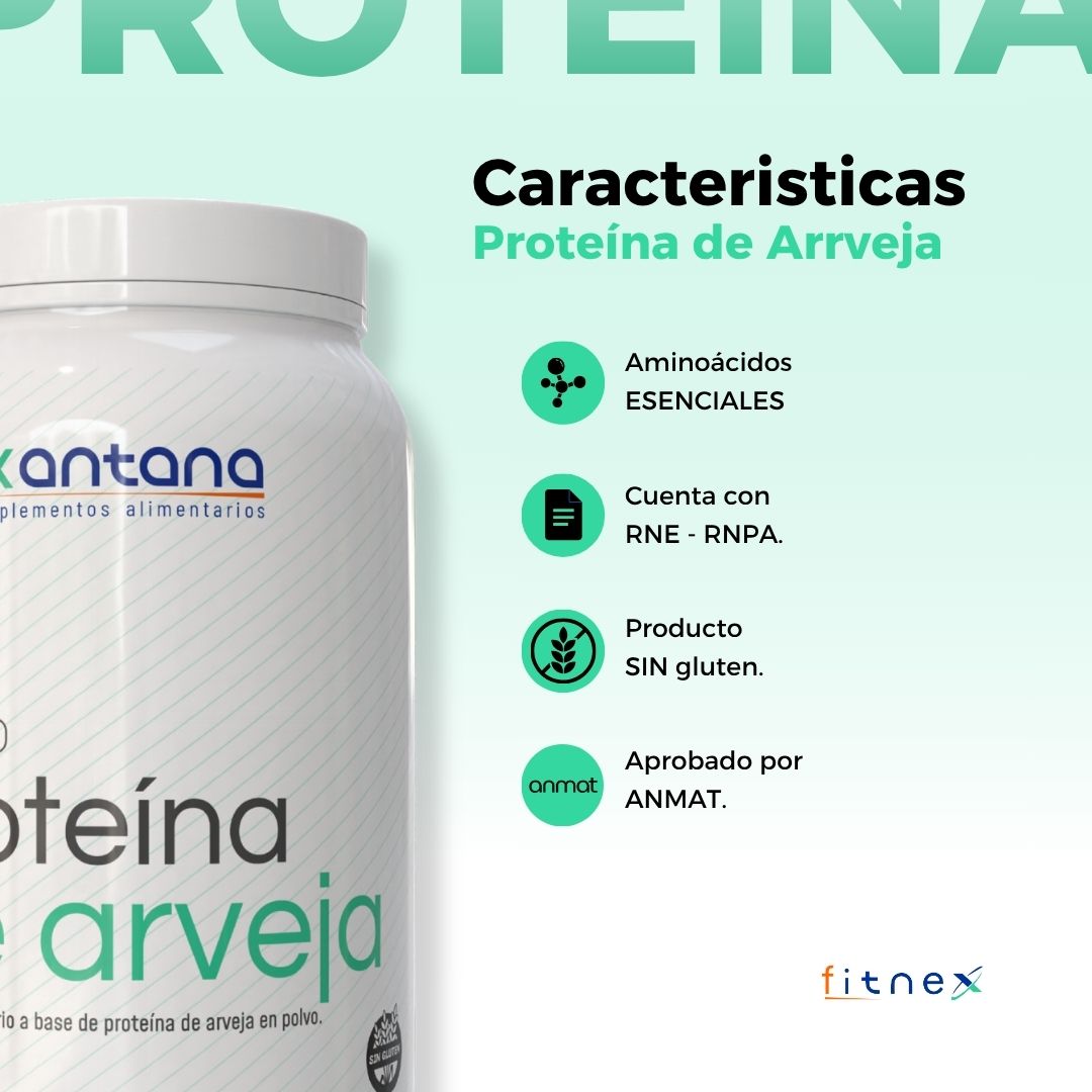 PROTEÍNA DE ARVEJA 600 GRS