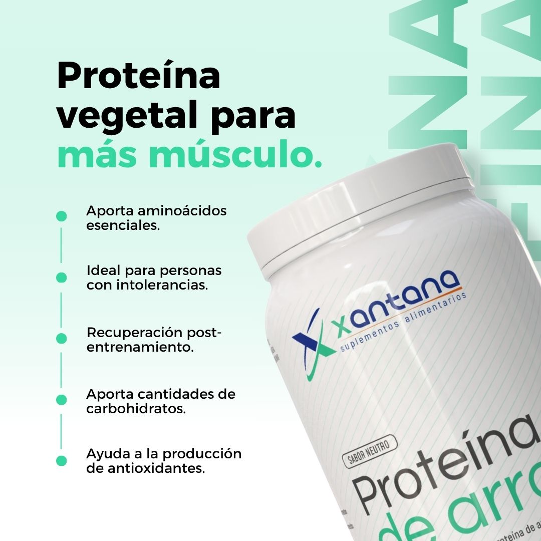 PROTEÍNA DE ARROZ 600 GRS