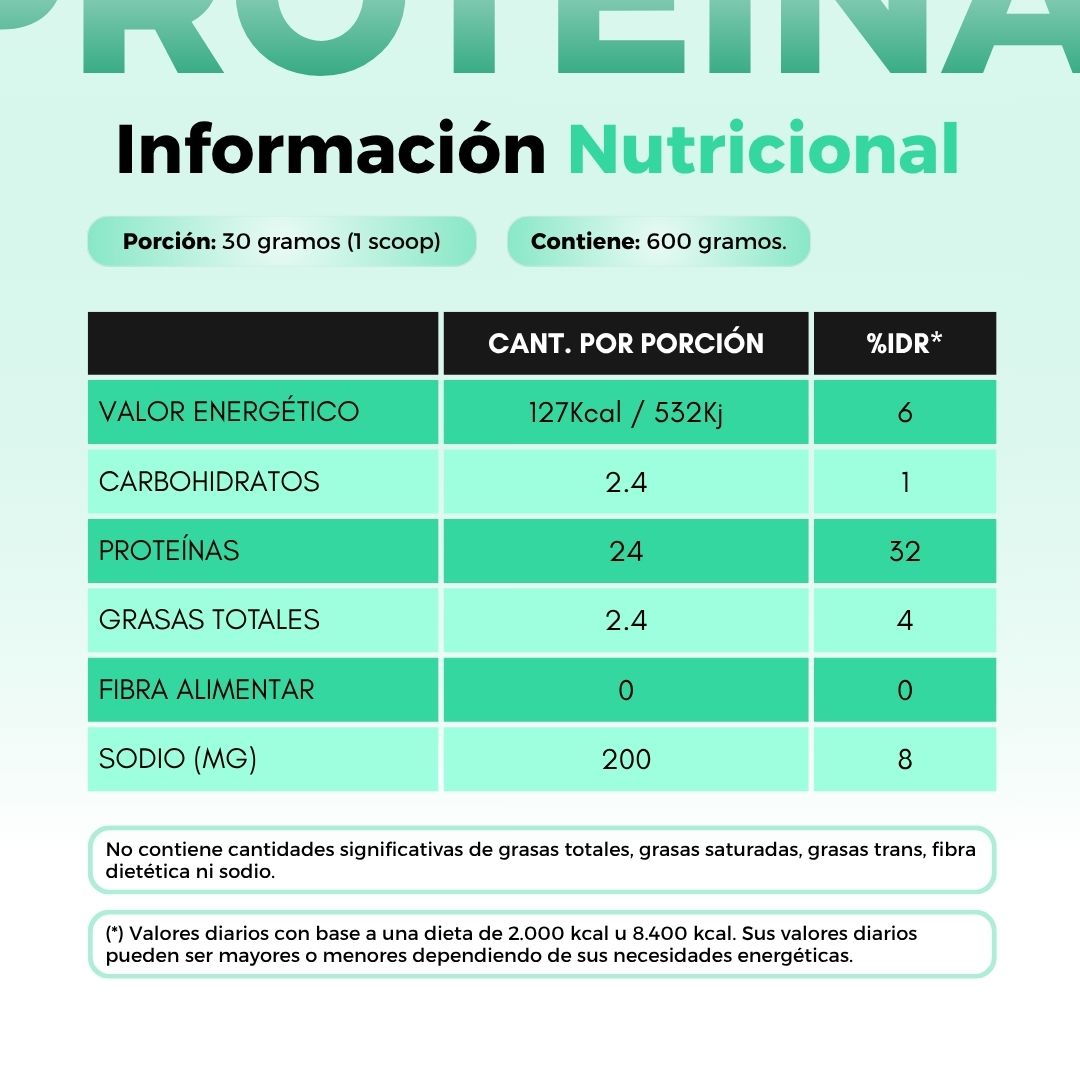 PROTEÍNA DE ARROZ 600 GRS