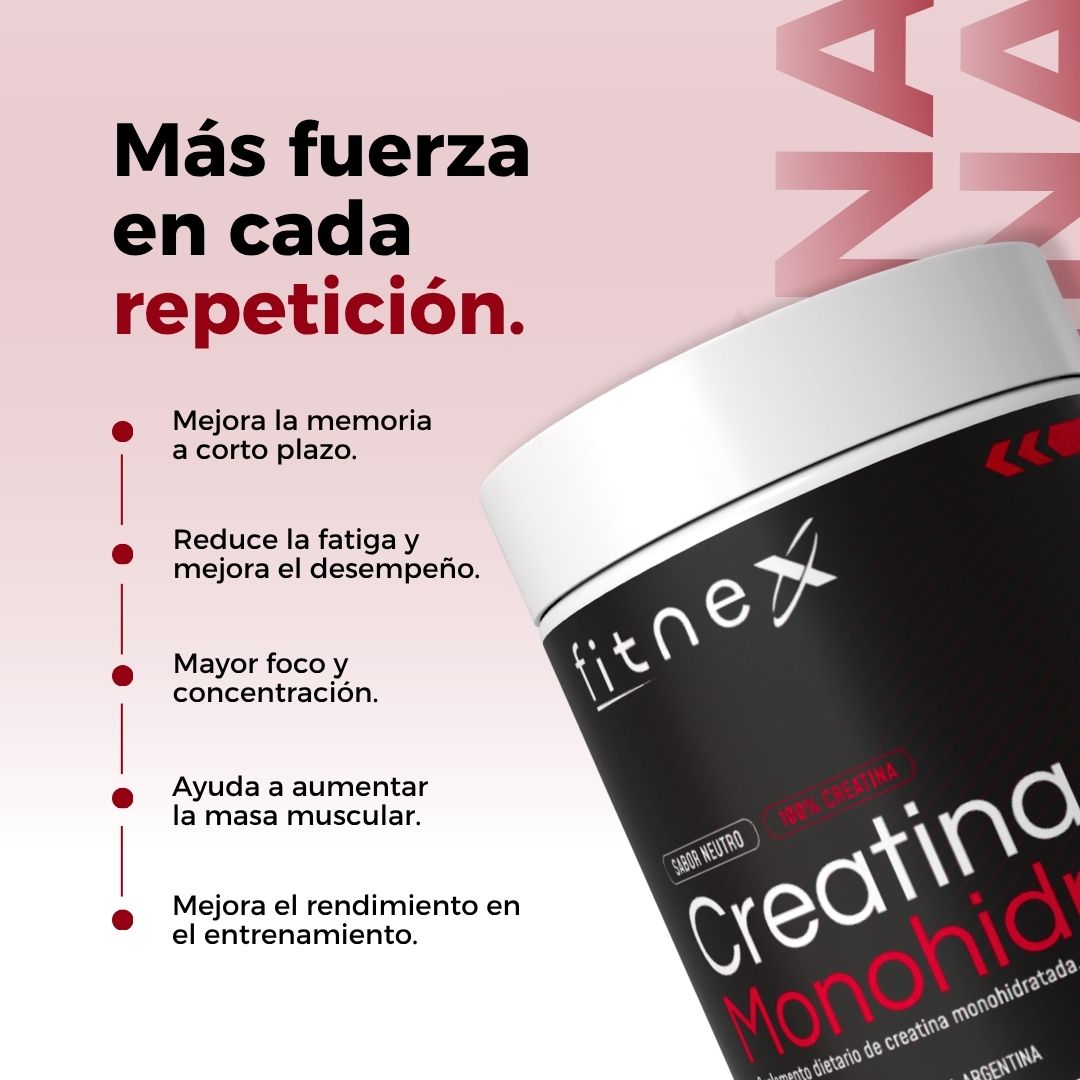 CREATINA MONOHIDRATADA x2U.