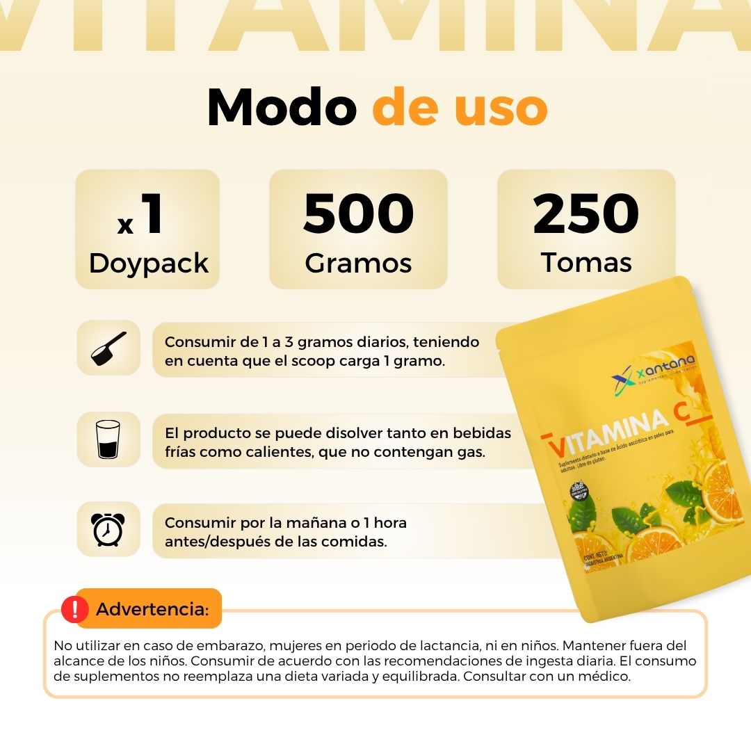 VITAMINA C 500 GRS