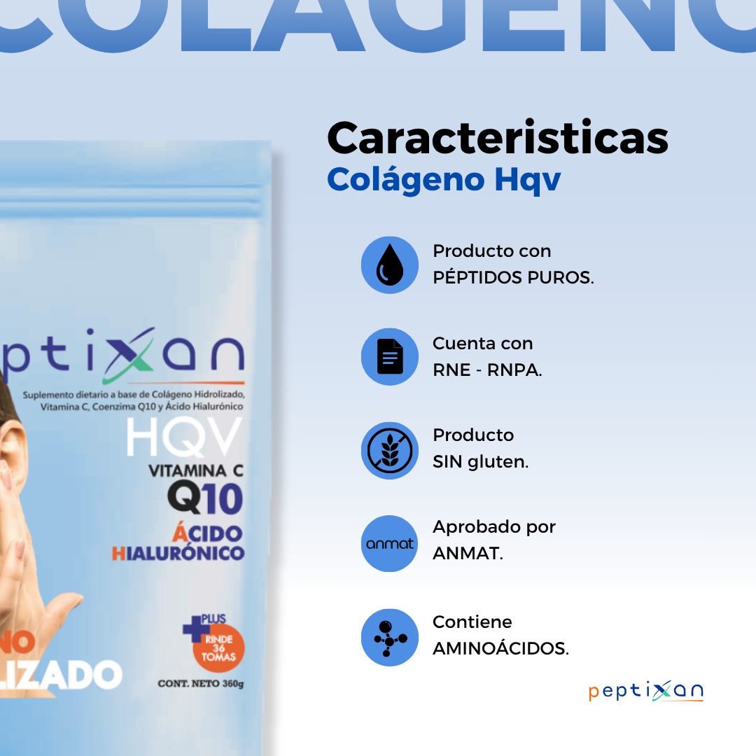 COLÁGENO HQV 360 GRS