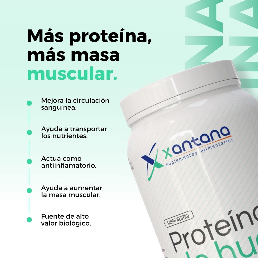 PROTEÍNA DE HUEVO 600 GRS