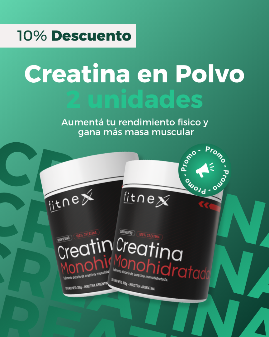 CREATINA MONOHIDRATADA x2U.