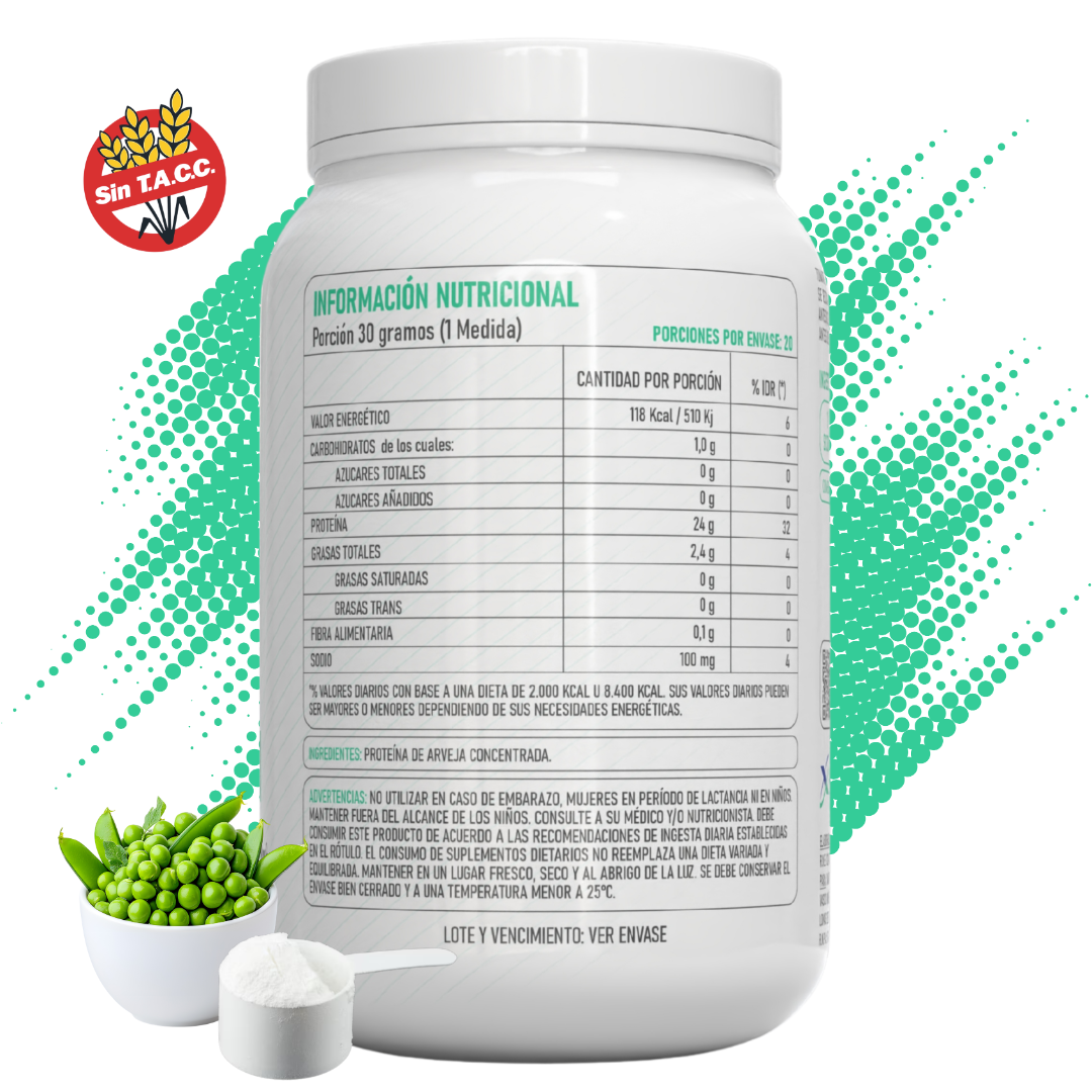 PROTEÍNA DE ARVEJA 600 GRS