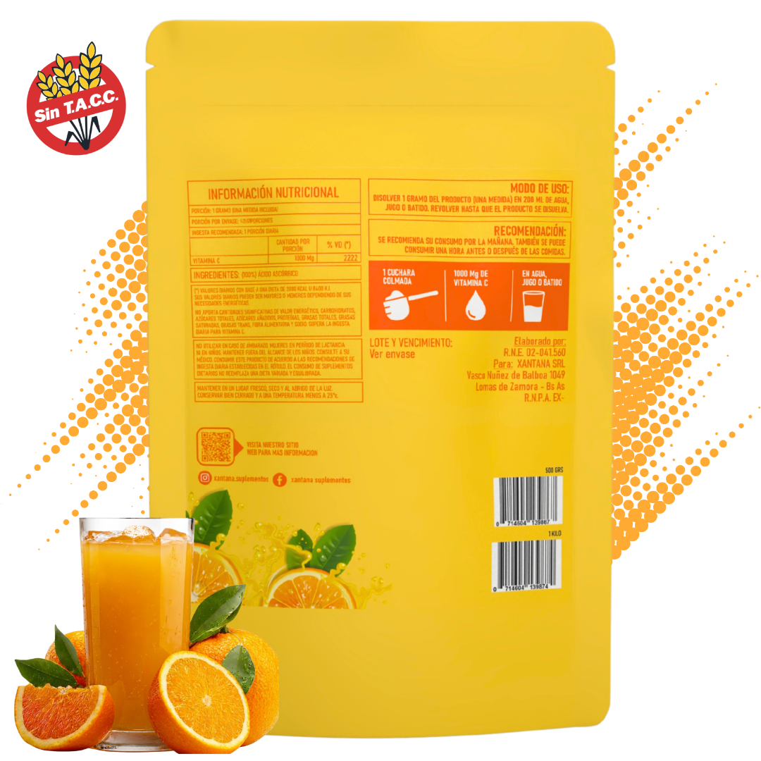 VITAMINA C 500 GRS