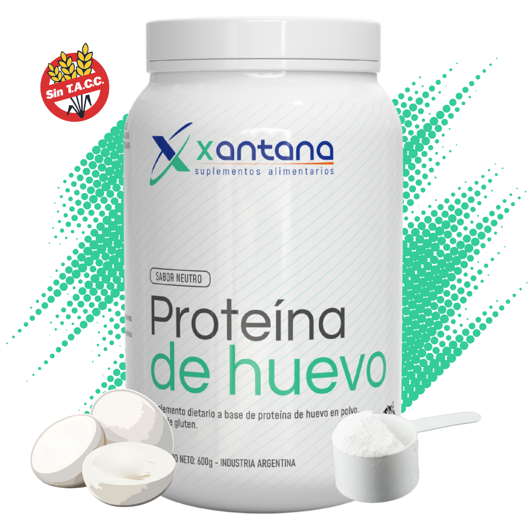 PROTEÍNA DE HUEVO 600 GRS